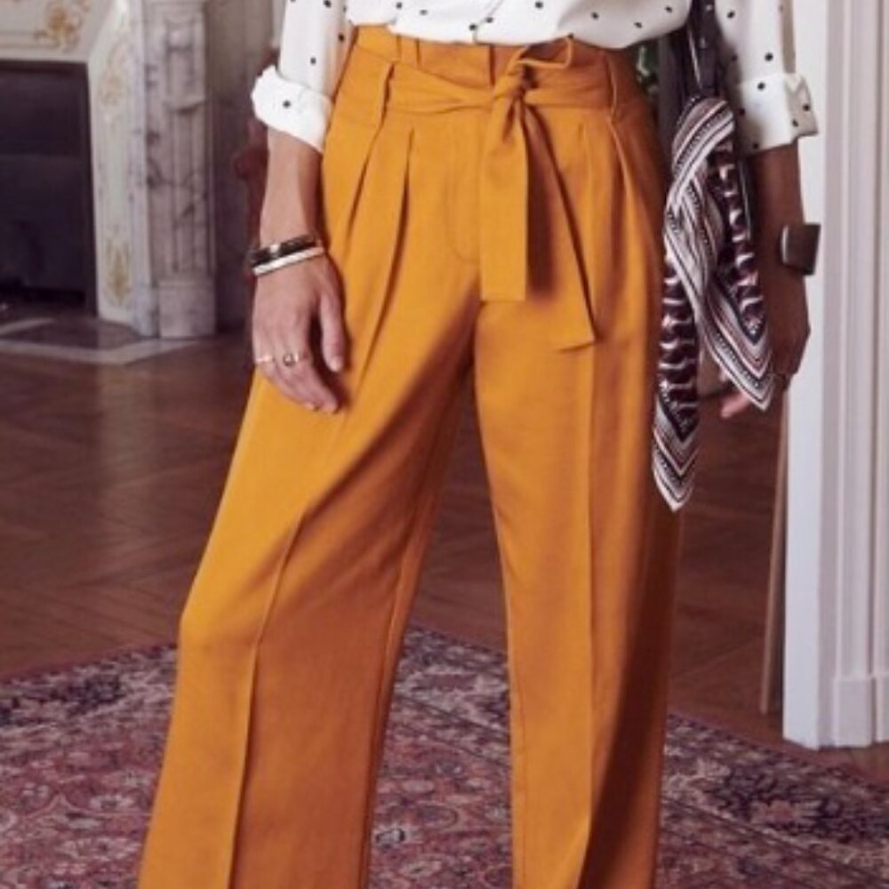 Sezane Wide Leg Arthur Pant